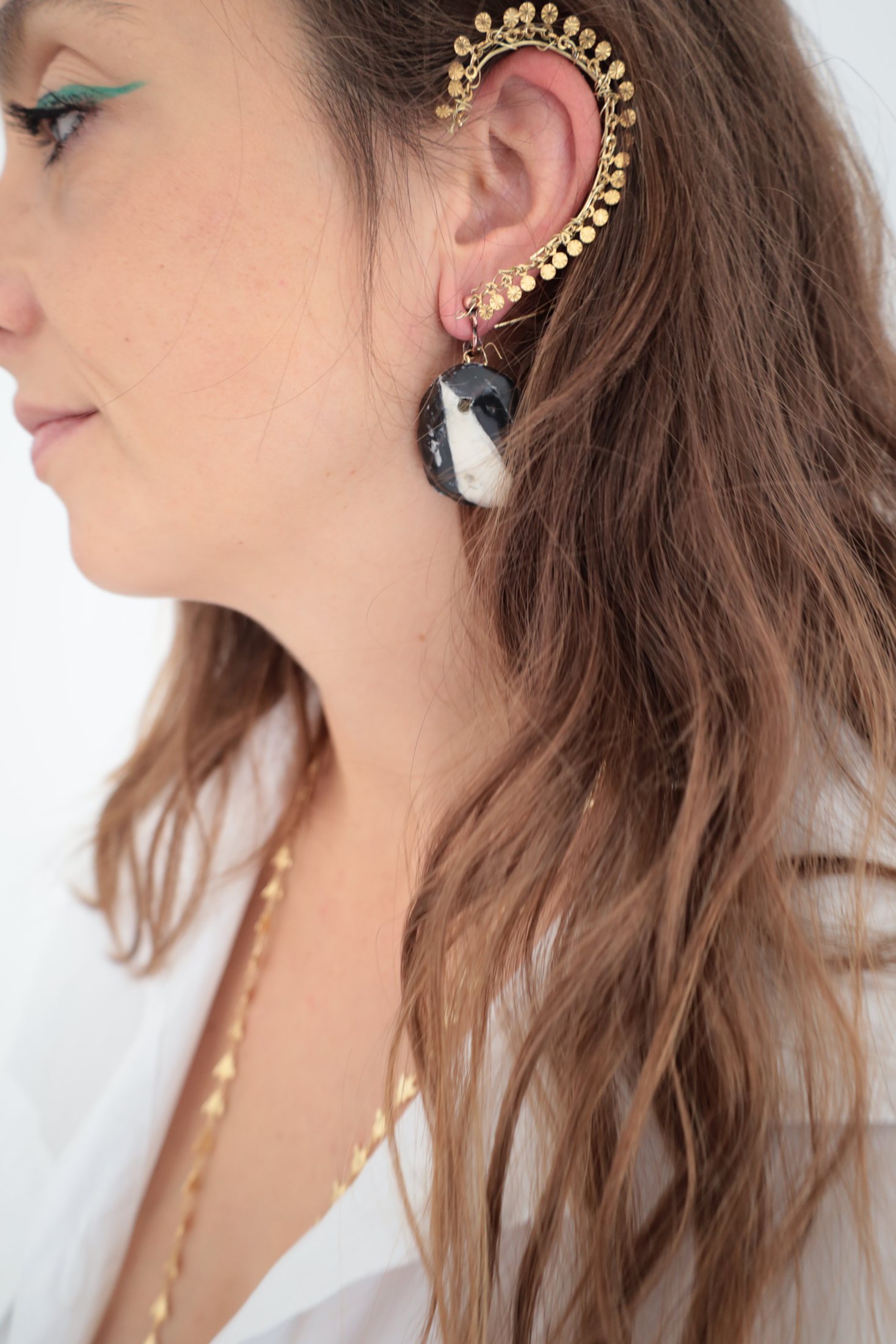Totem & Tribal, Ceramic jewellery, worn