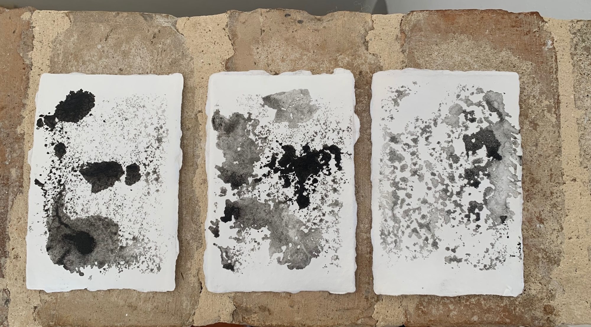 Paysages intérieurs, Ink wash