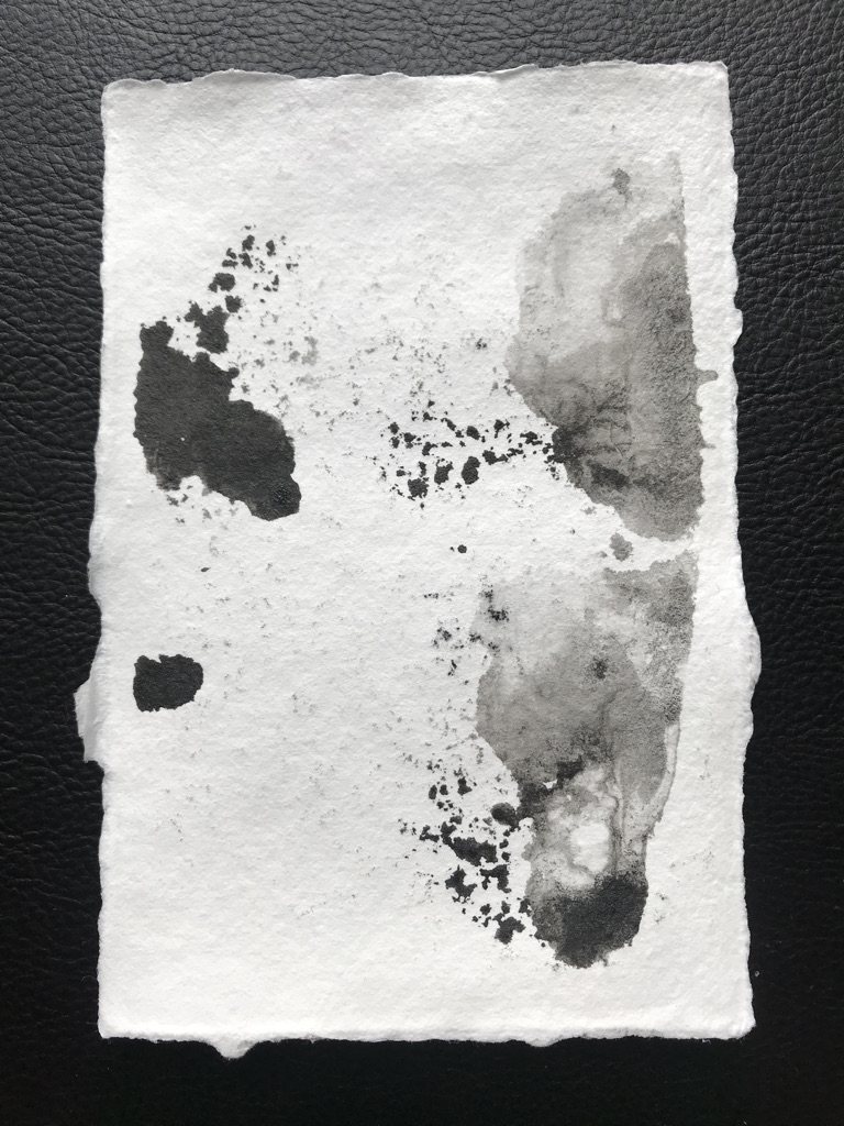 Paysages intérieurs, Ink wash