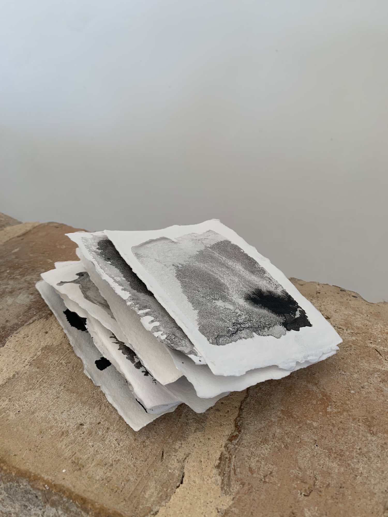Paysages intérieurs, Ink wash