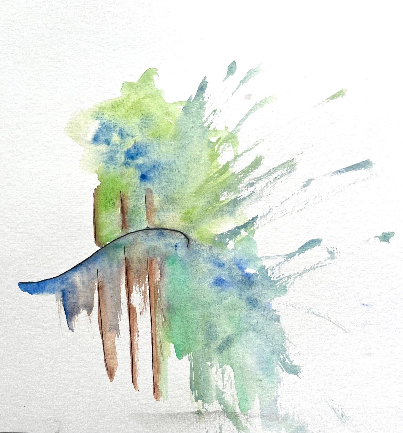Jeudi-sur-mer, Watercolour