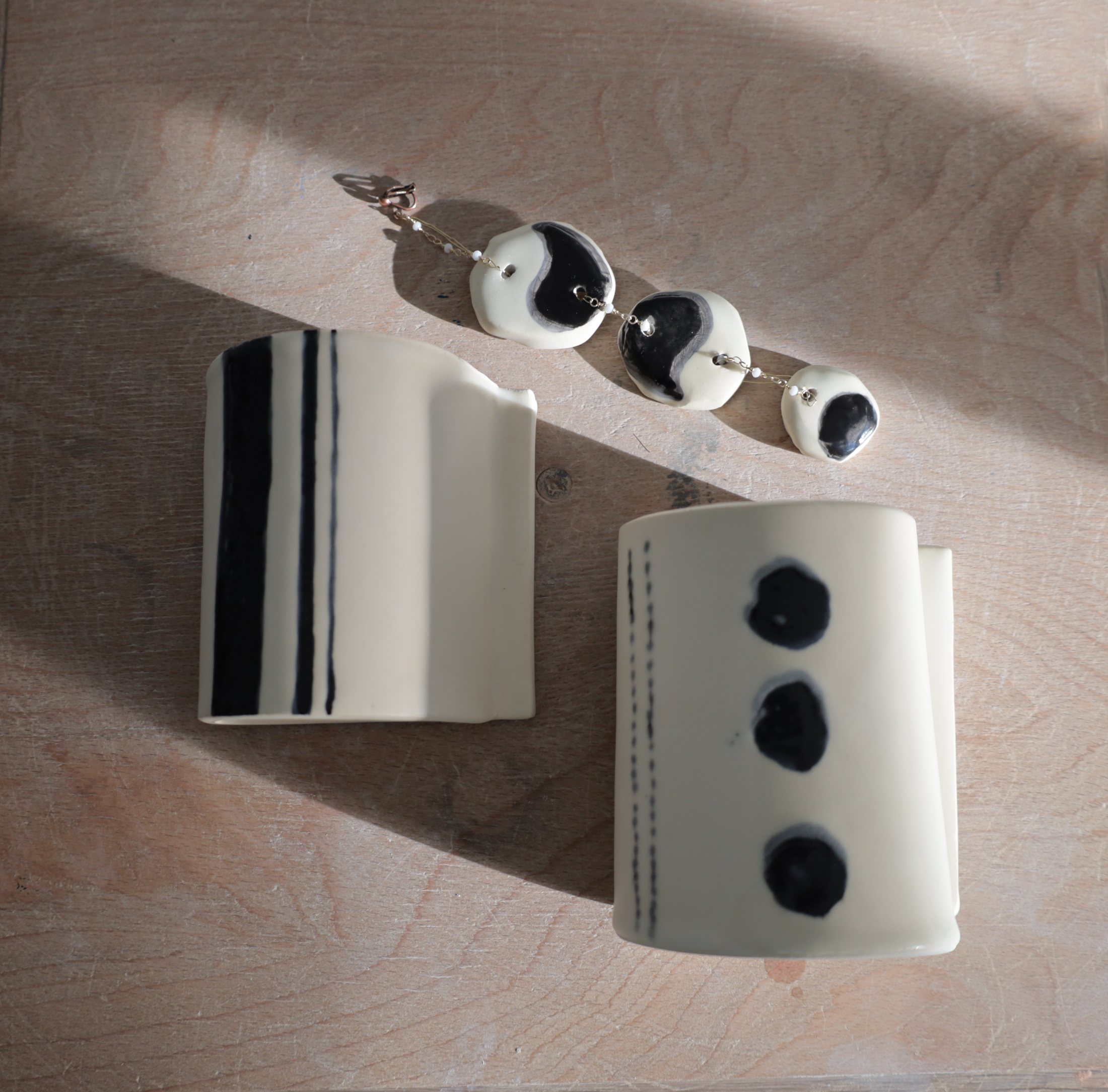 Totem & Tribal, Ceramic jewellery, still life