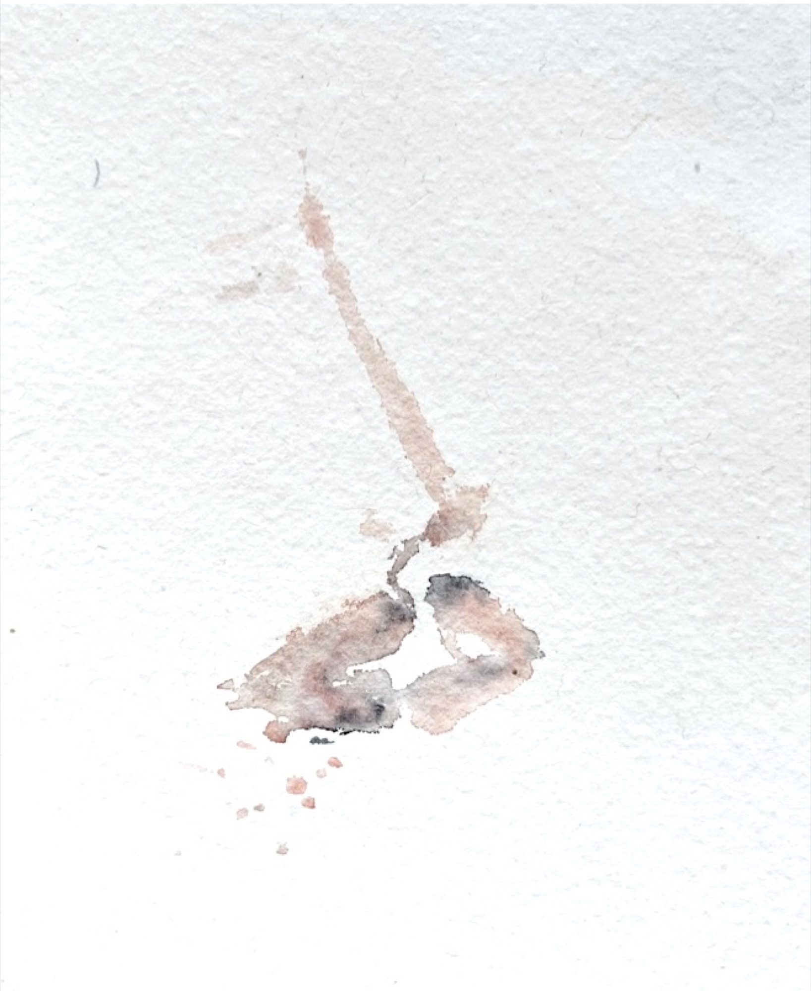 Poème nocturne, Watercolour